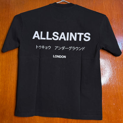 PLAYERA ALL SAINTS LETRAS JAPONESAS