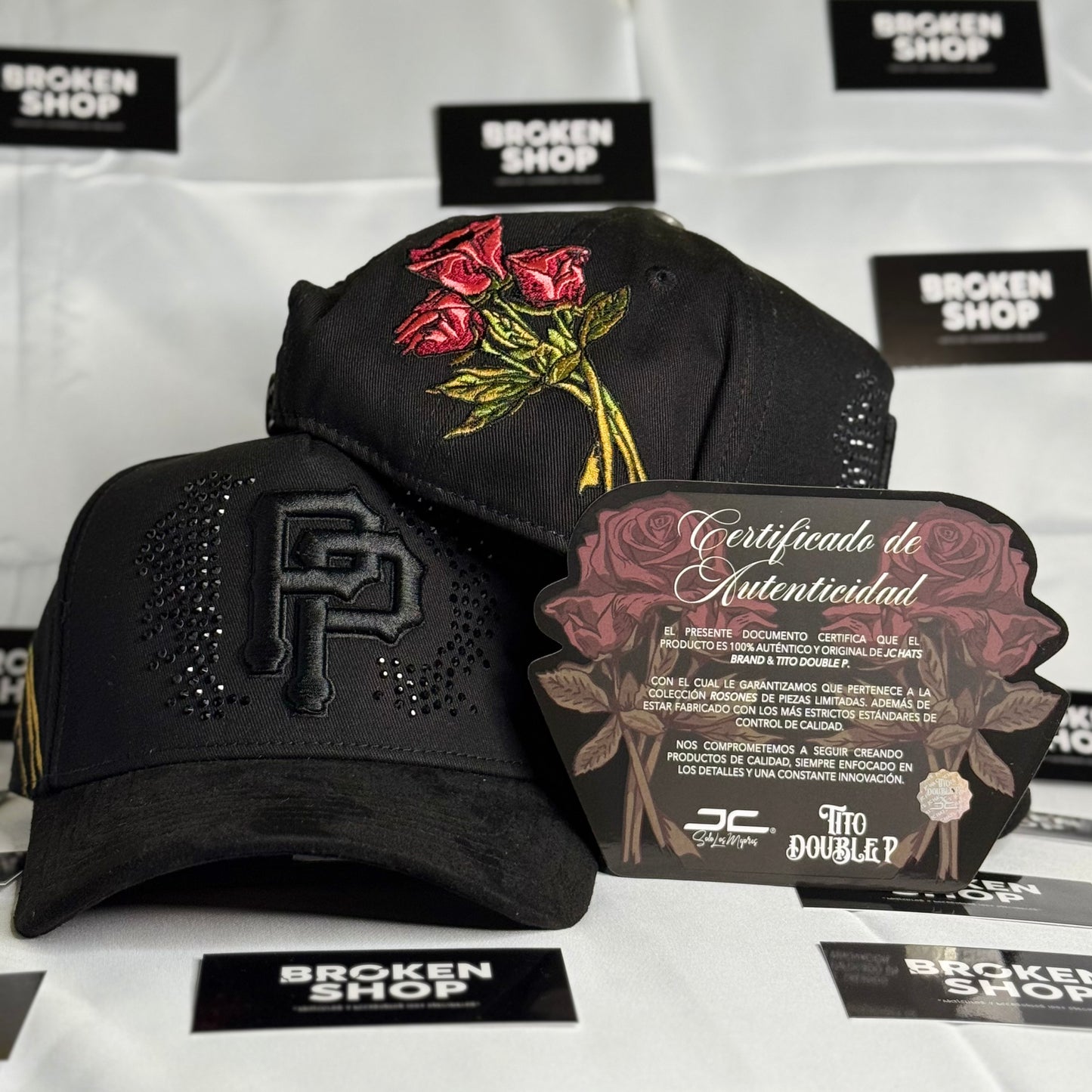 JC HATS “TITO DOBLE P ROSONES”